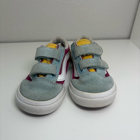 Vans Sneakers Kids Toddler 5 New Old Skool Retro Rainbow Active Casual Shoes - Picture 3 of 7